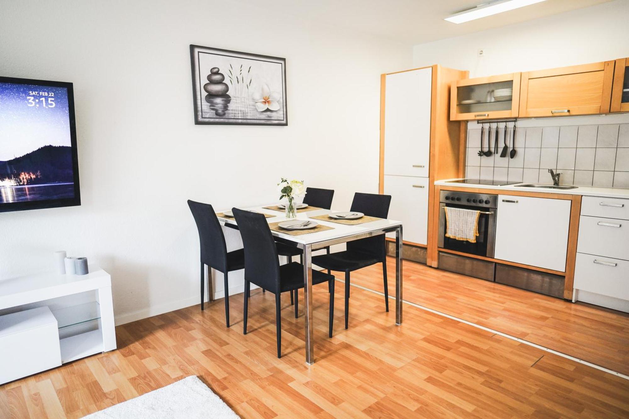 Moderne Ferienwohnung In Leimen Mit Balkon, Wehome Komfort Exterior foto